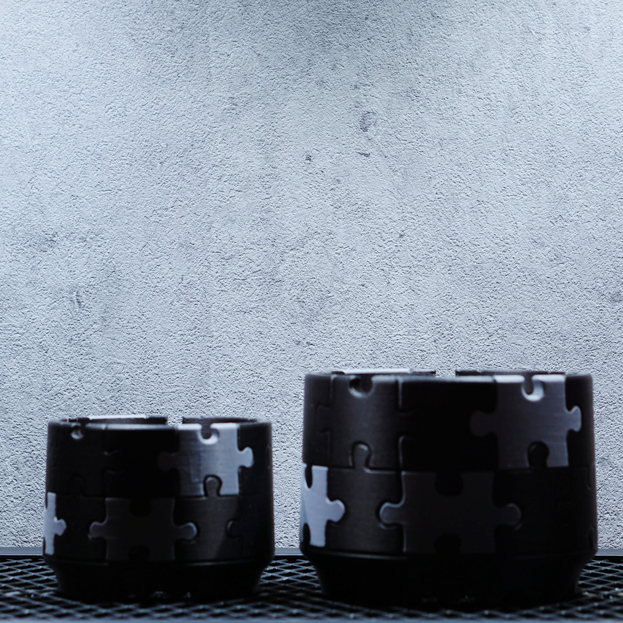 POT PUZZLE LIMITED 3Dプリント植木鉢 マットブラック × アーバングレー 商品画像7｜SOCIAL PLANT WORKS