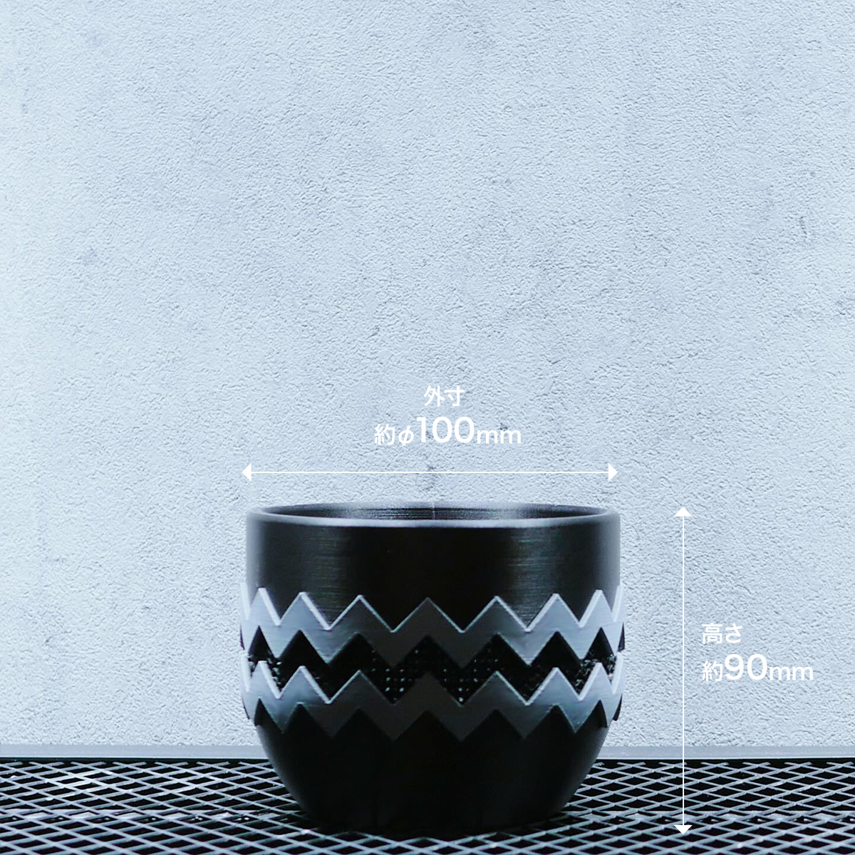 NEIGHBORHOOD × INVISIBLE INK MEX-S POT 小物入れ MEX S Gray